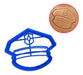 Misia Bonita Police X3 Cookie Cutter Set - Hat, Car, Handcuffs 1