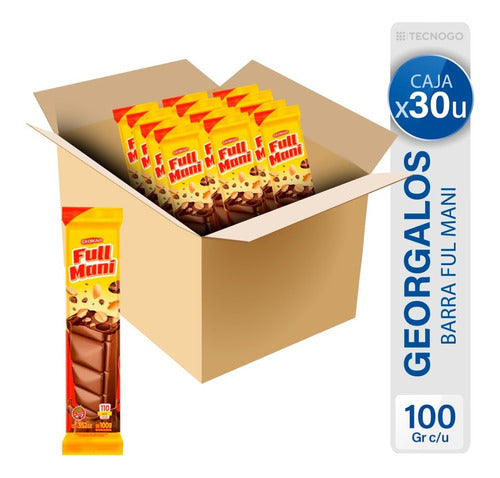 Georgalos Full Mani Chocolate Caja - Mejor Precio 0