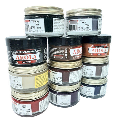 Solbril Crema Para Cuero Arola Pote 60 Cc Color Beige 0