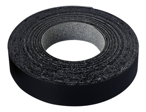 Castelmax Black Melamine Edging 22mm Pre-glued X 50m 0