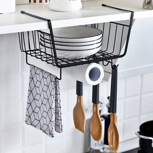 Búho Store Hanging Organizer Basket for Under Shelf Hooks 3