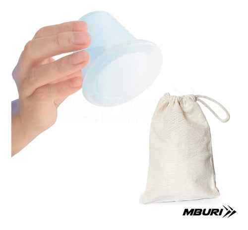 MBURI VENTOSA CHINA XL DE SILICONA COPA ANTI CELULITIS REDUCTORA 5