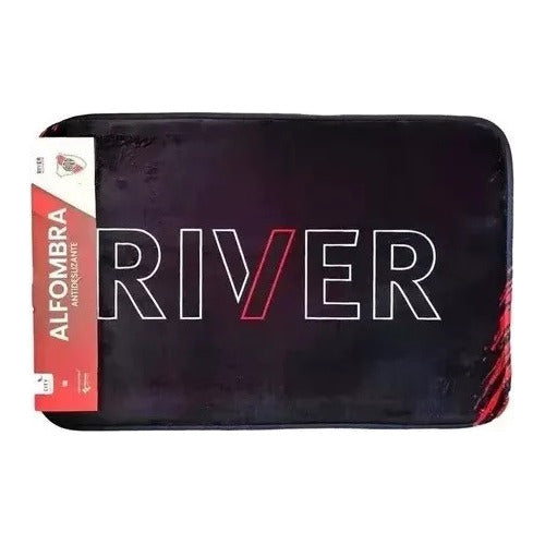 City Blanco Alfombra Antideslizante River Plate Producto Oficial 1