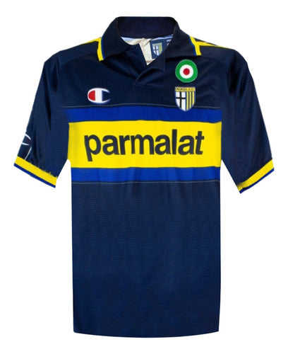 Vintage 1999/00 Parma Away Shirt #17 F. Cannavaro 0