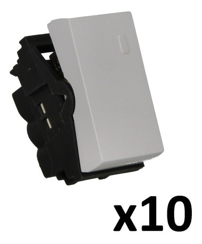 Key Module 1 Single Switch Point Sica Life White Pack X10 1