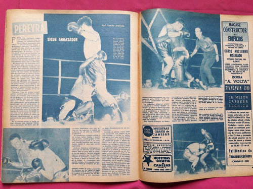 Mundo Deportivo N° 311 - 1955 Argentina Uruguay - Suarez Arg 3