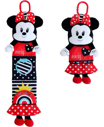 Niños Preferidos Disney Baby Minnie Roll Out Soft Book, Blac 0