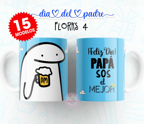 Sublimation Designs Father's Day Mug Template Flork #26 1