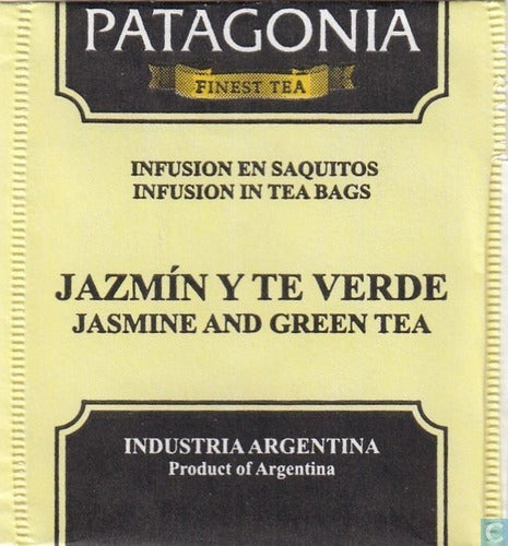 3 Boxes of Jasmine and Green Tea Patagonia (60 Tea Bags) - Dw 3