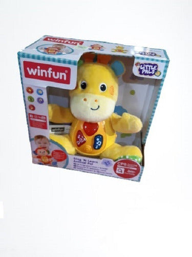 Winfun Soft Canta Y Aprende Peluche Jirafa 1