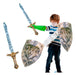 Lyon Toys Medieval Sword + Shield Set Premium Kids Toy 0