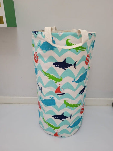 Fabric Storage Container for Toys or Laundry - 60cm Tall 18