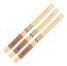 Promark La Special 3 Pairs of 2B Hickory Drumsticks - Wooden Tip 0