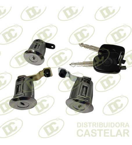 Linares Cylinder Set (Lock) for Door and Rear Gate - Peugeot Partner / Citroën Berlingo 1