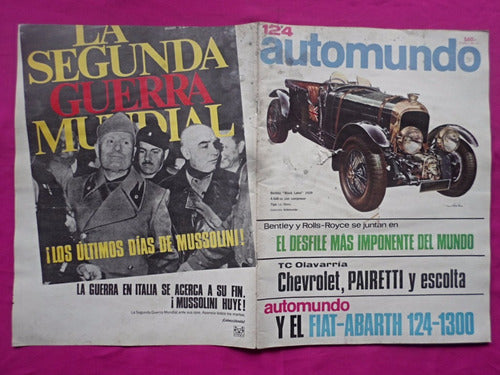 Revista Automundo N° 124 - 1967 Bentley Black Label 1929 2