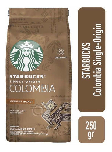 Cafe Molido Starbucks Colombia 250g Original Belgrano Envios 0