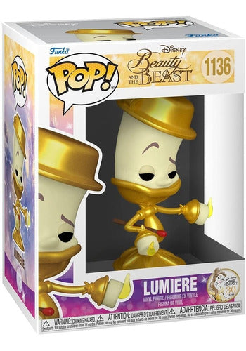 Funko Pop Disney La Bella Y La Bestia Lumiere 1136 0