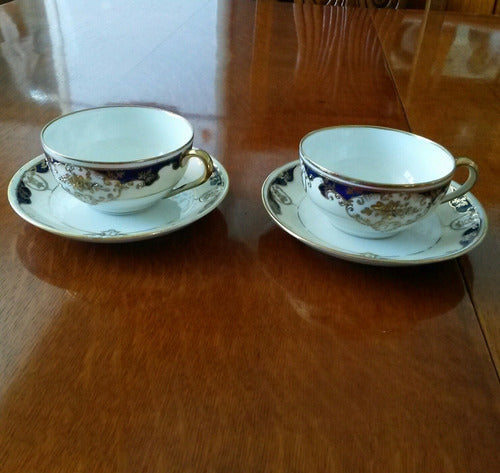 Tazas De Porcelana Cascara De Huevo Noritake Japan 6