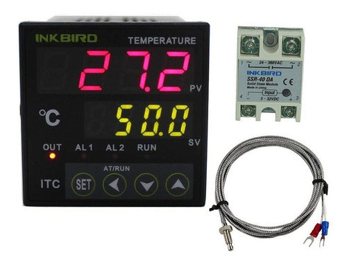 Temperatura Digital Del Pid Del Inkbird Itc-100vh. Controlad 0