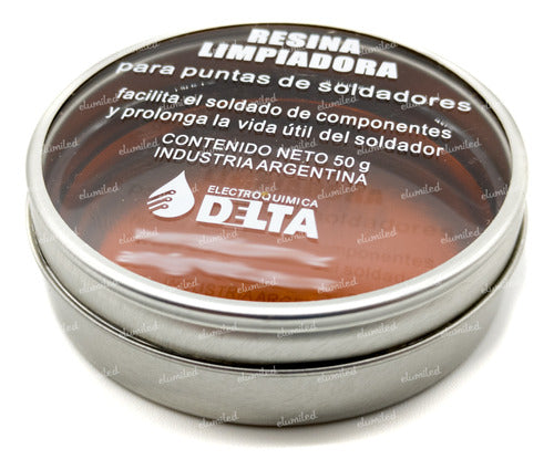 Delta 5 Resins for Cleaning Soldering Tips 50g 0