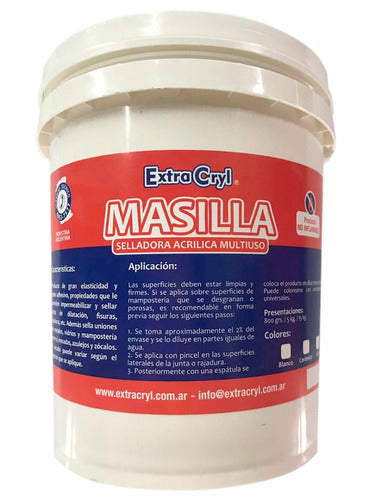 Masilla Selladora Juntas De Dilatación Impermeable 5 Kgs. 0