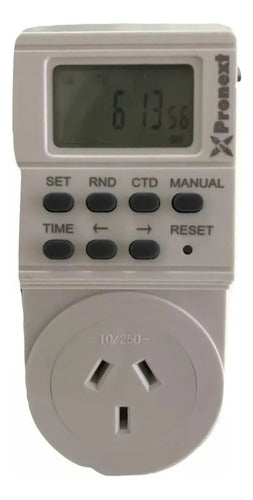 Timer Digital Programable Temporizador Enchufable 0