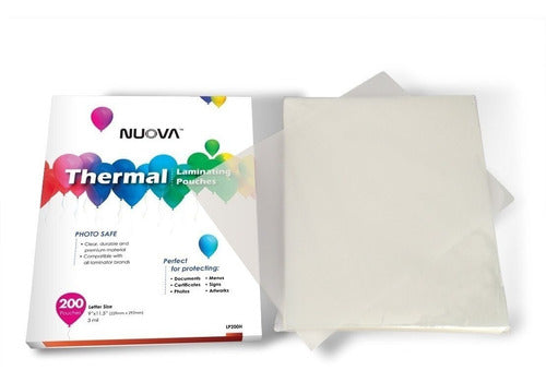 Nuova Premium Thermal Laminating Pouches 9 X 1