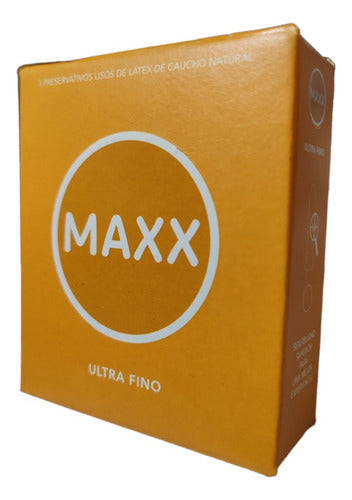 Maxx Ultra Thin Condoms x12 Boxes of 3 Units Each 1