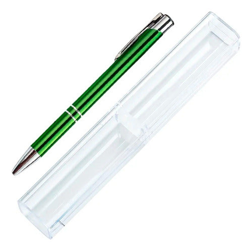 Lisen 25 Green Pens Laser Engraving Suitable with Acrylic Cases 0