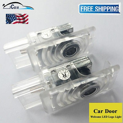 Cadillac 2 Pieces Cree Ghost Shadow Door Light LED 5