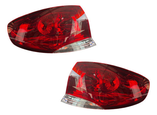 FAL Rear Tail Lights Set for Fiat Siena Model 2008 and Onwards 0