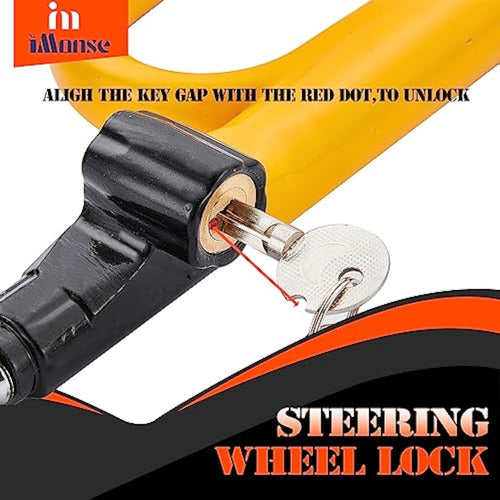 iMonse Steering Wheel Lock for Automobile 1