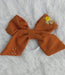 Exclusive Embroidered Bow Hair Ties for Girls 1