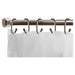 Splash Home Ganchos De Ducha Decorativos, Anillos De Metal R 3