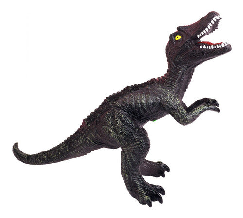 Dinosaurio Goma Con Sonido 62cm. 0