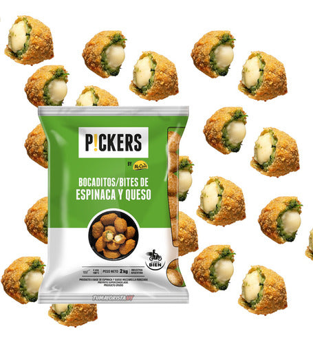 McCain Spinach and Cheese Bites Pickers X2 Kg 1