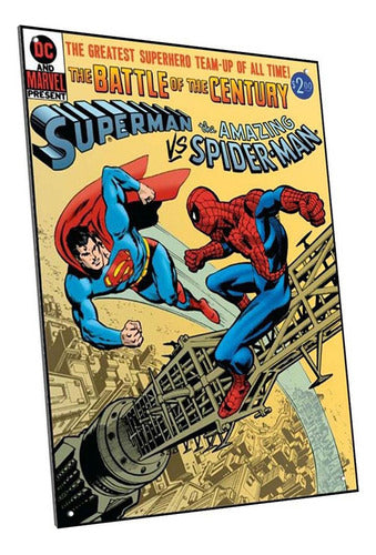 Arte Cartel Chapa Decorativo Portada Comic Spiderman Modelo A49 0