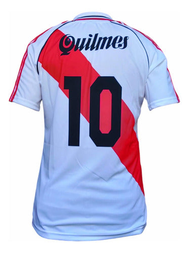 Vintage River Plate Quilmes 1995 Retro Jersey 0