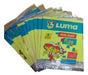 Luma Fluorescent Glace Paper 10x10 cm - 3 Packs of 5 Sheets 0