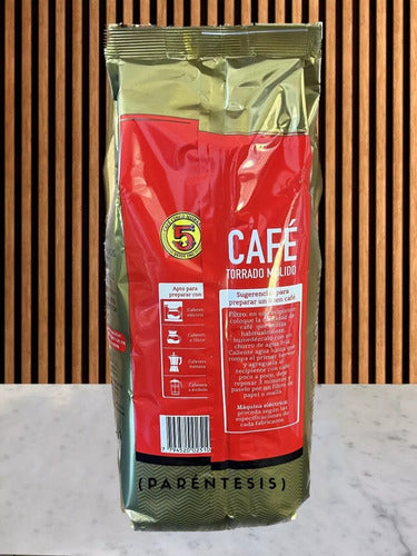 Café 5 Hispanos Cafeteras De Filtro Molido Torrado Pack 3 Kg 4