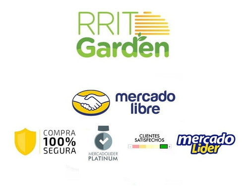 Rrit Garden Rueda Solida Eco Maciza Monopatin Electrico 8.5 Pulgadas 2