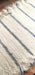 Handwoven Striped Cotton Rug, 150 cm x 70 cm 1