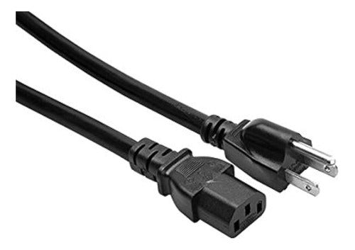 Hosa PWC-141.5 18 AWG x 3 OFC, IEC C13 to NEMA 5-15P Power Cable 0