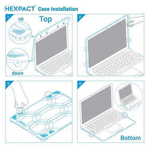 Funda Protectora Resistente Macbook Pro 13 A1425 A1502 6