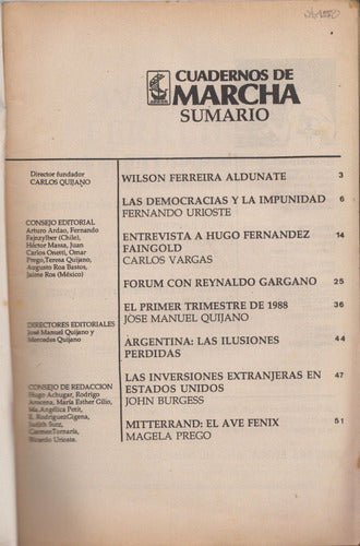 Gustavo Escanlar Y Muñoz La Movida Porteña Nota Marcha 1988 1