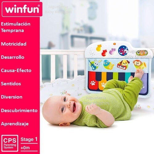 Winfun Crib Panel Sound N Tunes Crib Piano 1