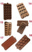 Levys Bazar Silicone Molds for Chocolate - 4 Pack in Various Designs 5