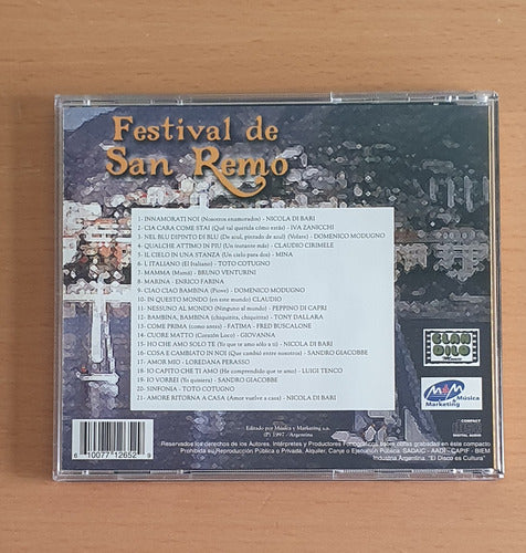 Festival De San Remo Cd En Italiano 1