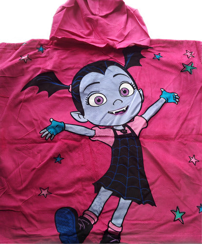 Vampirina- Poncho De Toalla- Muy Lindo! Pileta-colonia-playa 0