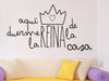 Stickers Vinilo Decorativo Reinas Princesas Dormitorio Niñas 0